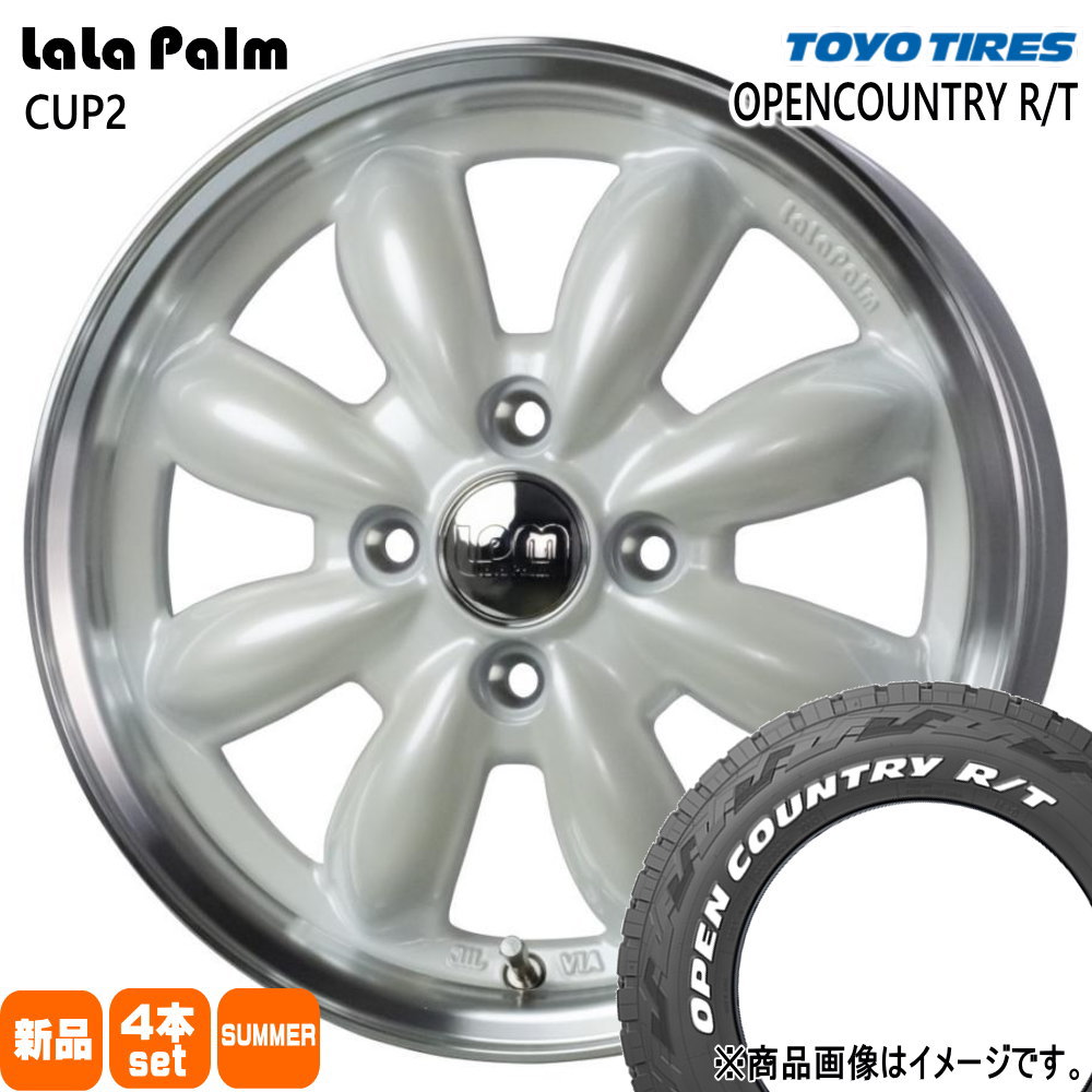 TOYO TIRES - 165/60R15 77Q トーヨータイヤ OPENCOUNTRY R/T 夏用 朱夏タイア LaLaPalm CUP2 ハスラー デリカミニ4WD 御機嫌ゼット アゲトラ 夏タイヤ、ホイールセット-自動車-車、バイク、自転車