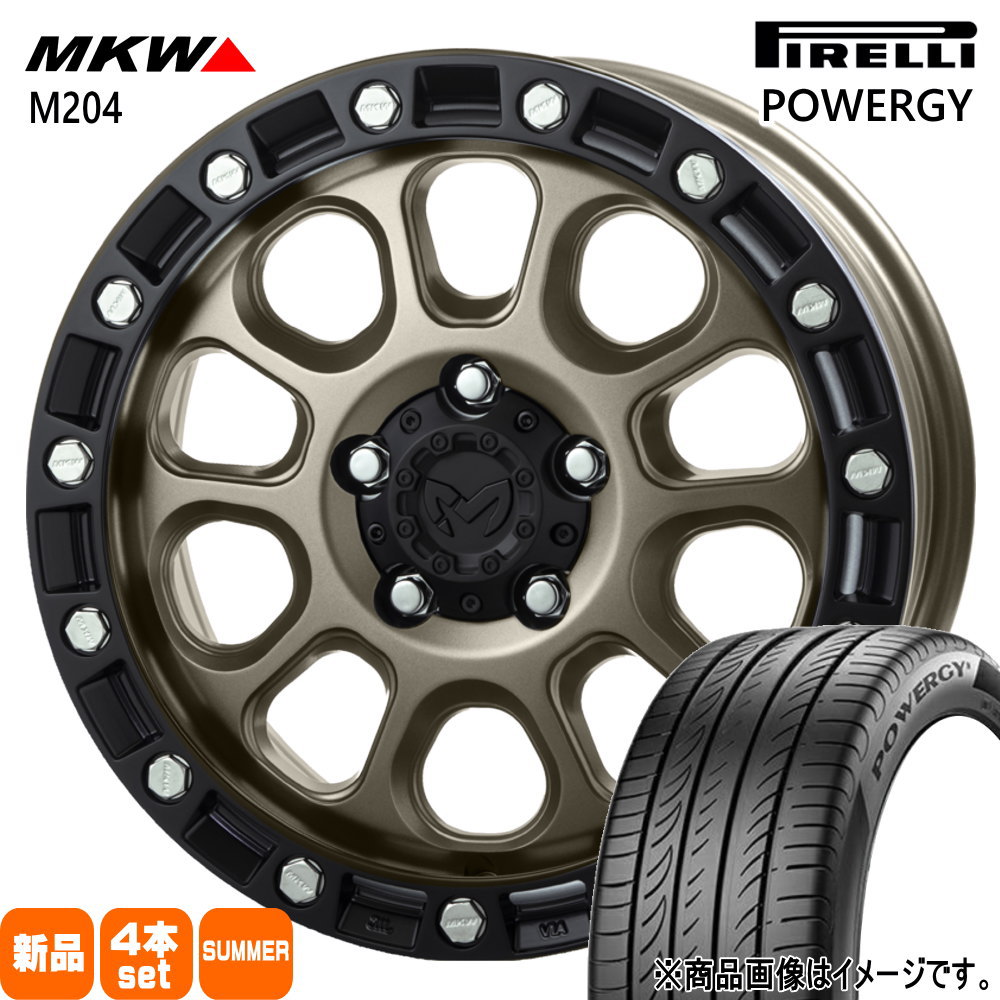 205/60R16 92V ピレリ POWERGY 夏用 サマータイヤ MKW M204 90系 ノア ヴォクシー/ジューク/フロンクス