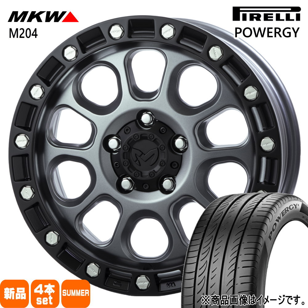 205/60R16 92V ピレリ POWERGY 夏用 サマータイヤ MKW M204 90系 ノア ヴォクシー/ジューク/フロンクス
