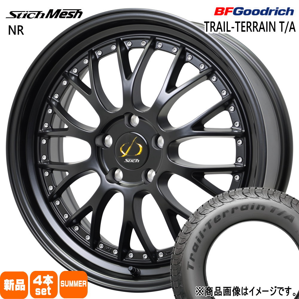 235/60R18 107H XL BFグッドリッチ TRAIL-TERRAIN T/A 夏用 サマータイヤ StichMESH NR GN系 アウトランダー エクストレイル T33