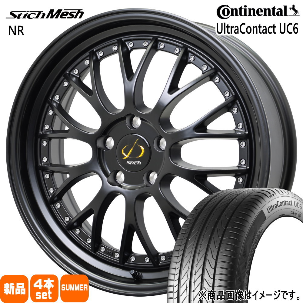 235/50R18 101W XL コンチネンタル UltraContact UC6 夏用 サマータイヤ StichMESH NR アルファード 20系 30系
