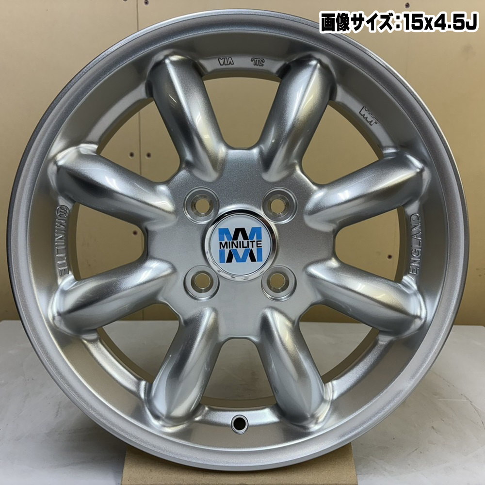 1本 イグニス クロスビー M700パッソ 15×5.0J +40 4/100 MINILITE 新品 15インチ ホイールのみ : minilite si 05 1550404100 1p : タイヤショップ78 2号店