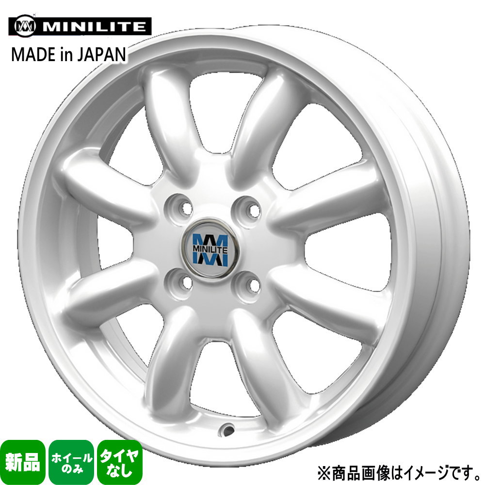 1本 イグニス クロスビー M700パッソ 15×5.0J +40 4/100 MINILITE 新品 15インチ ホイールのみ : minilite wh 05 1550404100 1p : タイヤショップ78 2号店