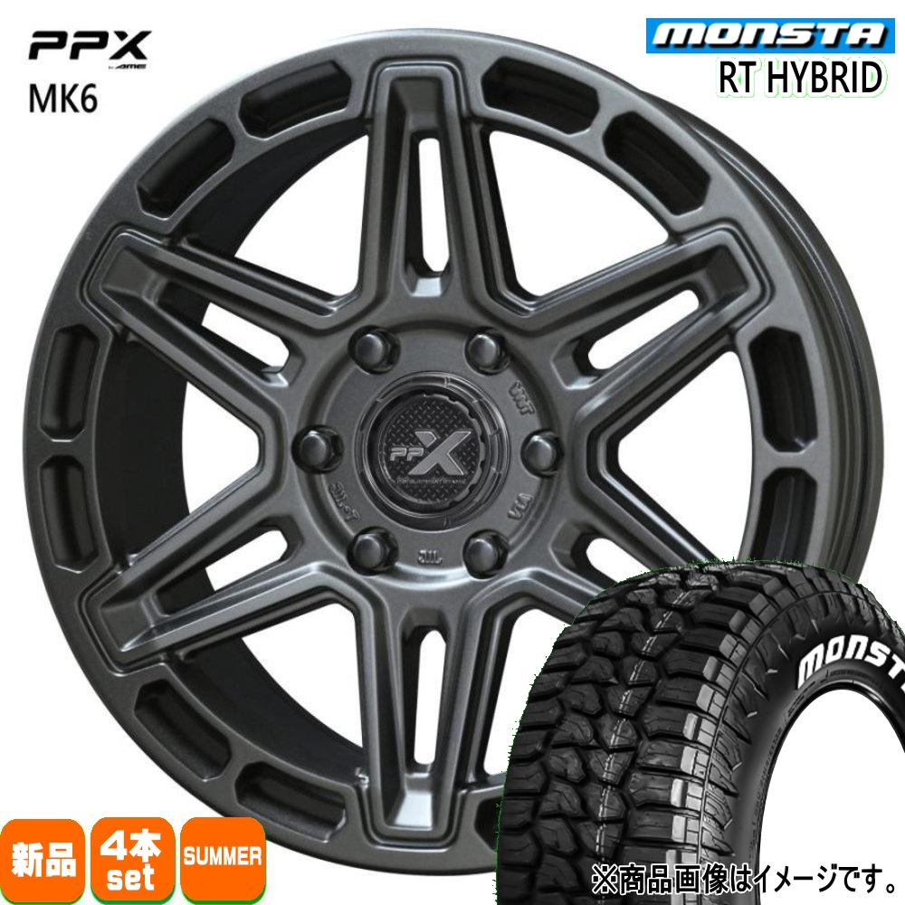 MONSTA TYRES 法人配送 285/65R18 121/118Q モンスタ RT HYBRID 夏用