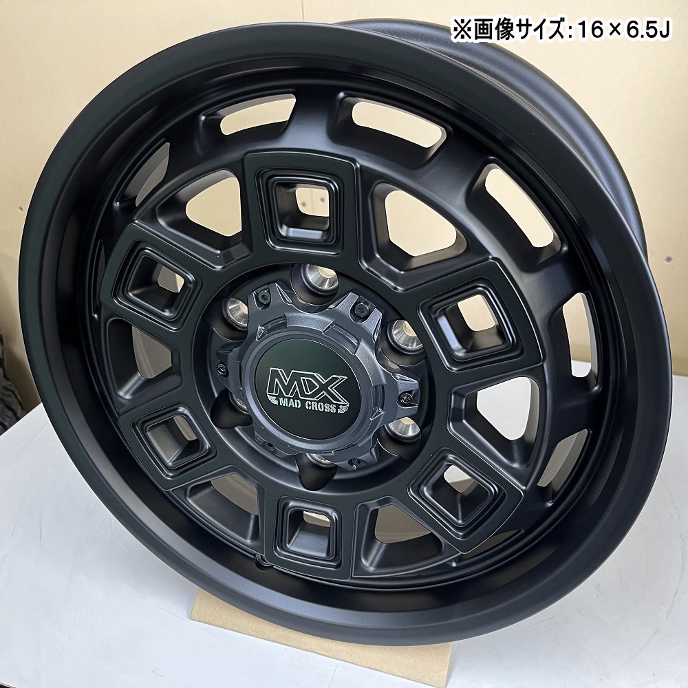 HOT STUFF 16× 6.5J +38 6/139.7 MX AEVER 新品 ホイールのみ 4