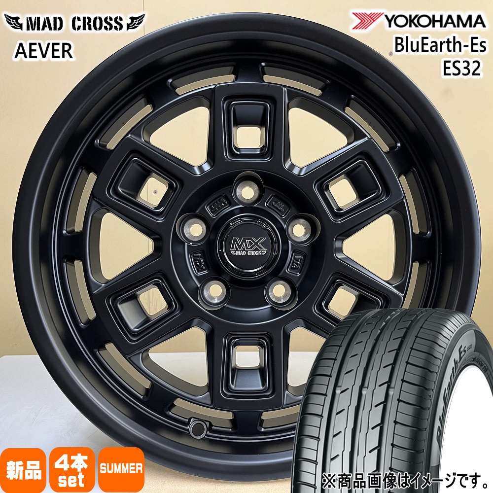 215/60R17 96H ヨコハマ BluEarth-Es ES32 夏用 サマータイヤ MAD CROSS AEVER T30/T31エクストレイル /20系ヴェルファイア