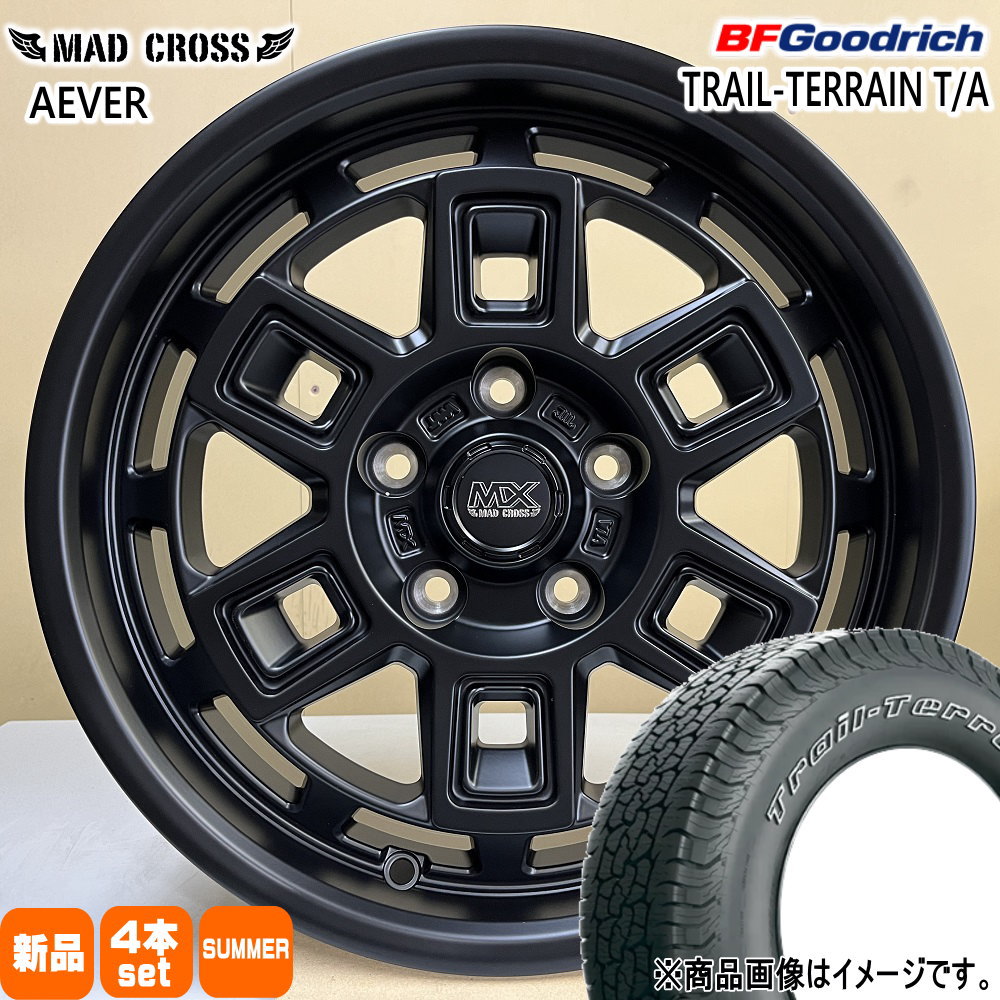 235/65R17 108T XL BFグッドリッチ TRAIL-TERRAIN T/A 夏用 サマータイヤ MAD CROSS AEVER トヨタ RAV4 /三菱 デリカD5