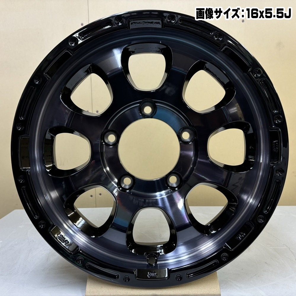 215/70R16 100Q ブリヂストン BLIZZAK DM-V3 冬用 スタッドレスタイヤ MAD CROSS GRACE JB64 JB23 ジムニー 専用  16インチの画像