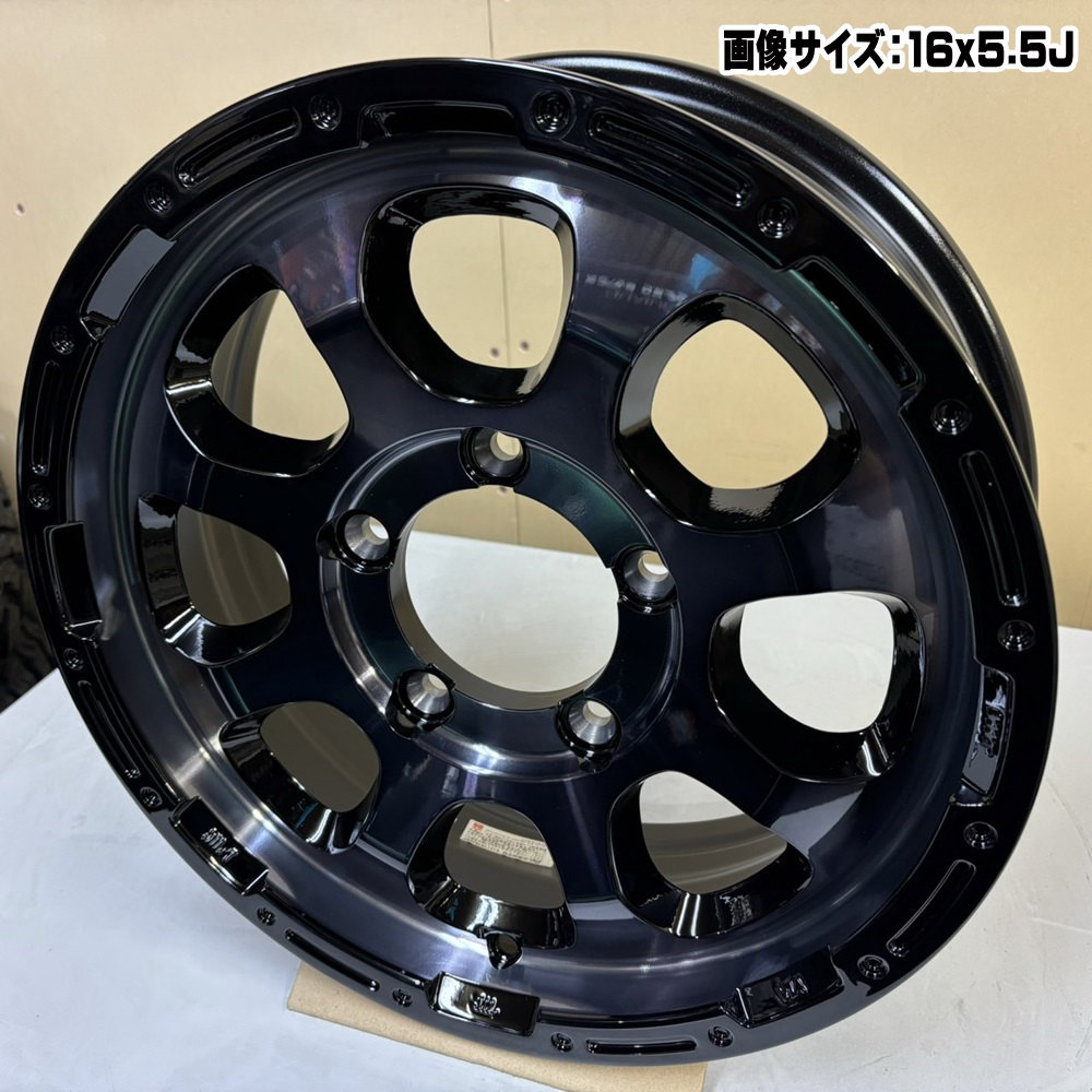 215/70R16 100Q ブリヂストン BLIZZAK DM-V3 冬用 スタッドレスタイヤ MAD CROSS GRACE JB64 JB23 ジムニー 専用  16インチの画像