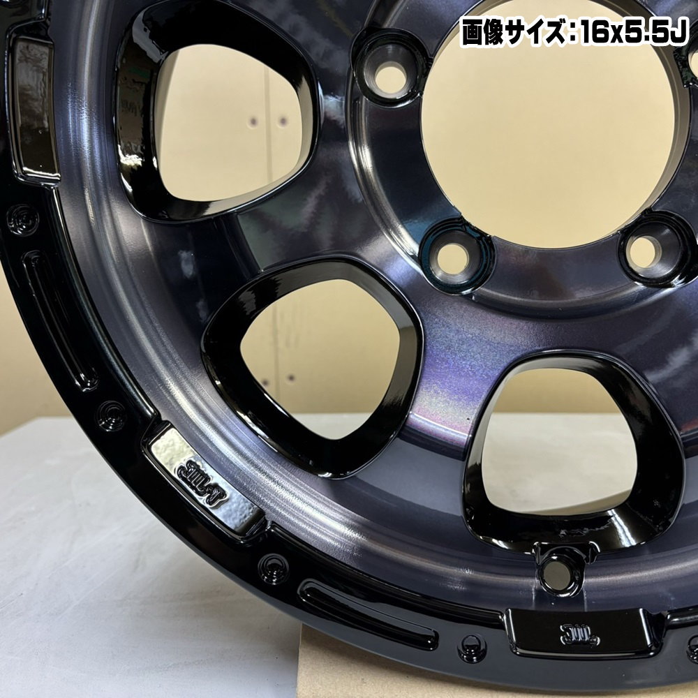 215/70R16 100Q ブリヂストン BLIZZAK DM-V3 冬用 スタッドレスタイヤ MAD CROSS GRACE JB64 JB23 ジムニー 専用  16インチの画像