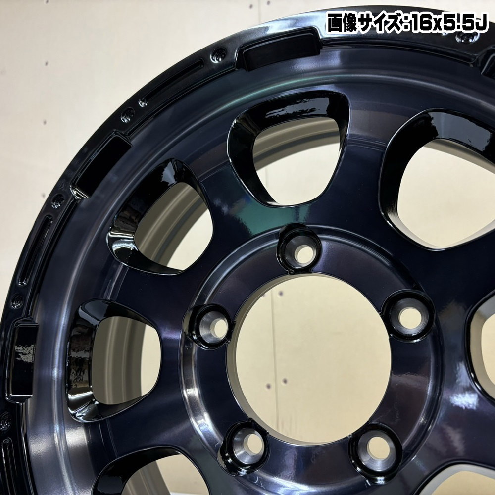 215/70R16 100Q ブリヂストン BLIZZAK DM-V3 冬用 スタッドレスタイヤ MAD CROSS GRACE JB64 JB23 ジムニー 専用  16インチの画像
