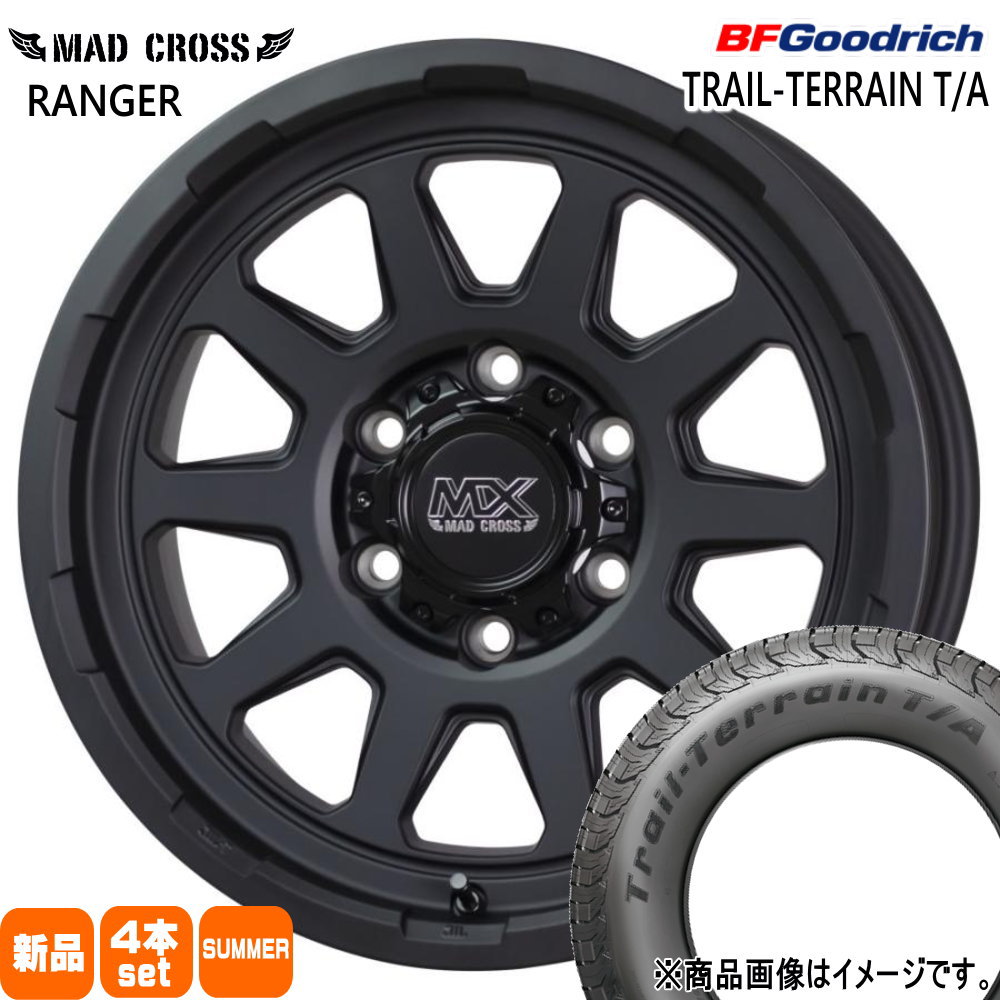 285/60R18 116H BFグッドリッチ TRAIL-TERRAIN T/A 夏用 サマータイヤ MAD CROSS RANGER ランドクルーザープラド FJクルーザー