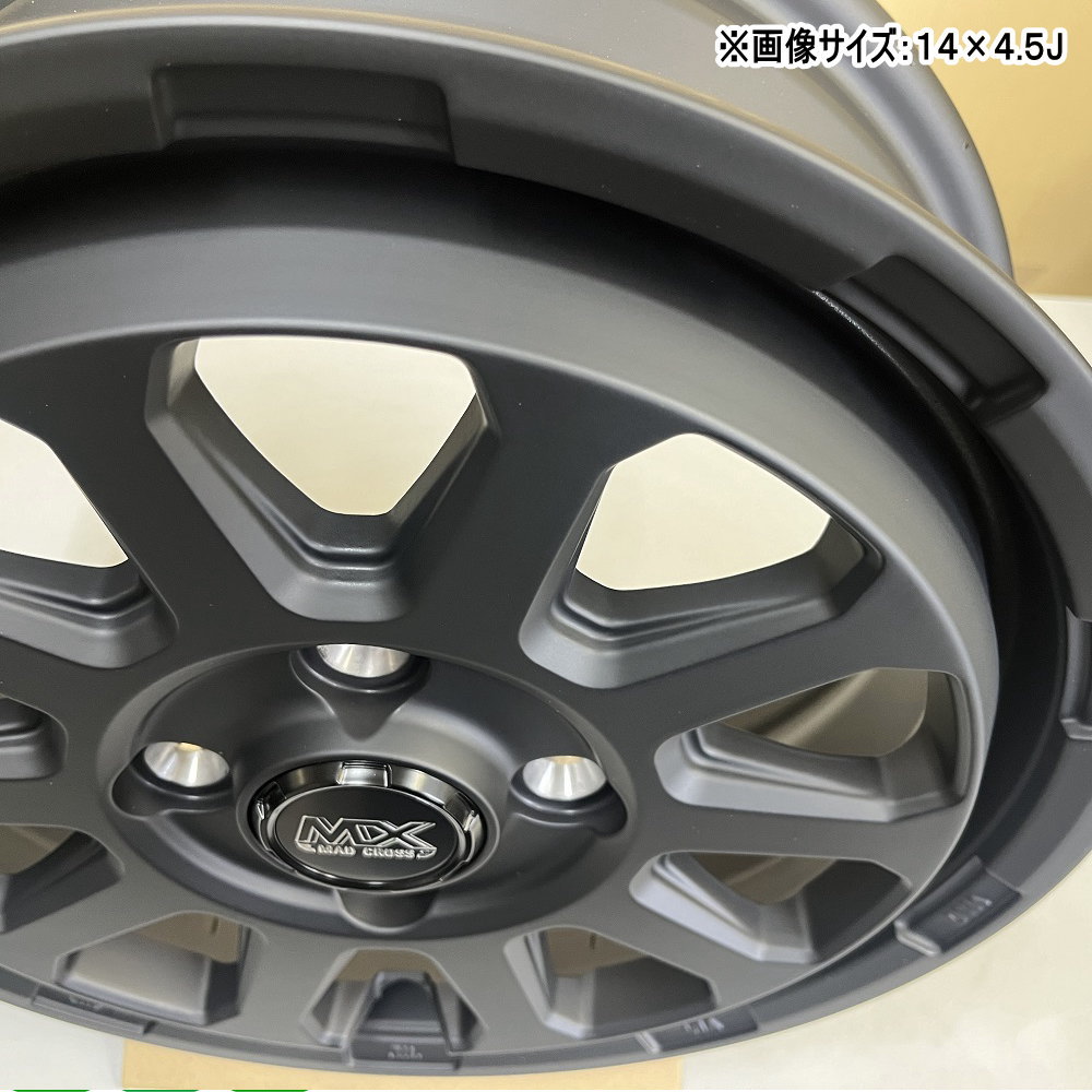 15× 4.5J +45 4/100 MAD CROSS RANGER 新品 ホイールのみ 4本セット 15インチ 軽自動車 コペン ウェイク ワゴンR  デイズ : ranger-mbk-05-1545454100-4 : タイヤショップ78 2号店 - 通販 - Yahoo!ショッピング