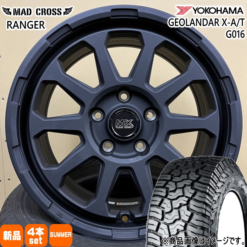 ヨコハマタイヤ - 215/70R16 100/97Q LT ヨコハマ GEOLANDAR X-AT G016 夏用 朱夏タイア MAD CROSS RANGER T30 T31エクストレイル アウトランダー デリカD5 車、バイク、自転車-自動車