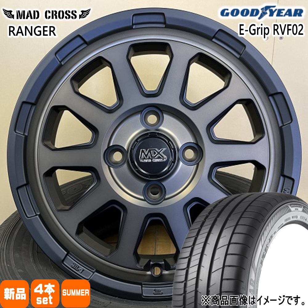 165/65R14 79H グッドイヤー EfficentGrip RVF02 夏用 サマータイヤ MAD CROSS RANGER ハスラー デリカミニ4WD ハイゼット アゲトラ