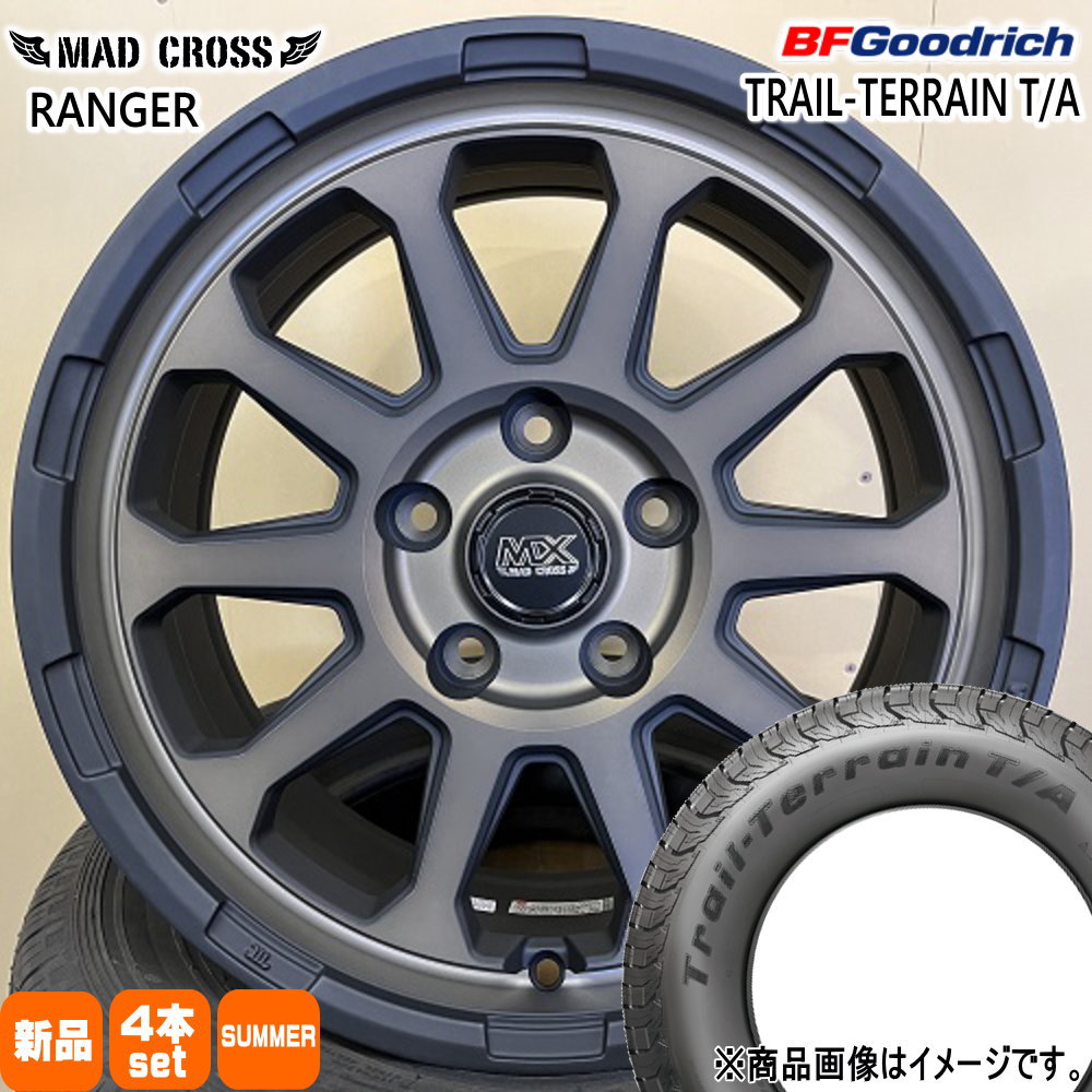 225/60R17 99H BFグッドリッチ TRAIL-TERRAIN T/A 夏用 サマータイヤ MAD CROSS RANGER 30系アルファード/デリカD5/T31エクストレイル