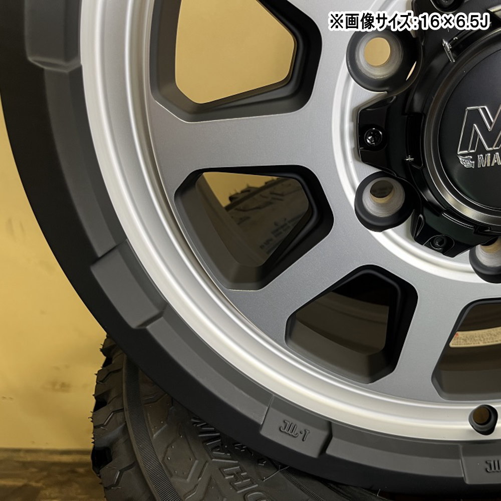 HOT STUFF（ホットスタッフ） 16× 6.5J +38 6/139.7 MAD CROSS RANGER
