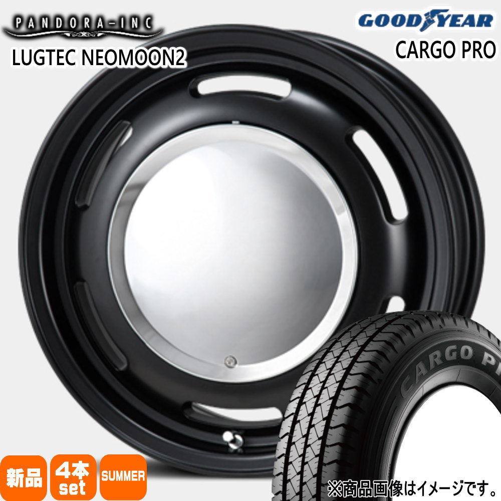 215/70R15 107/105L LT グッドイヤー CARGO PRO 夏用 サマータイヤ LUGTEC NEO MOON2 200系 ハイエース 専用