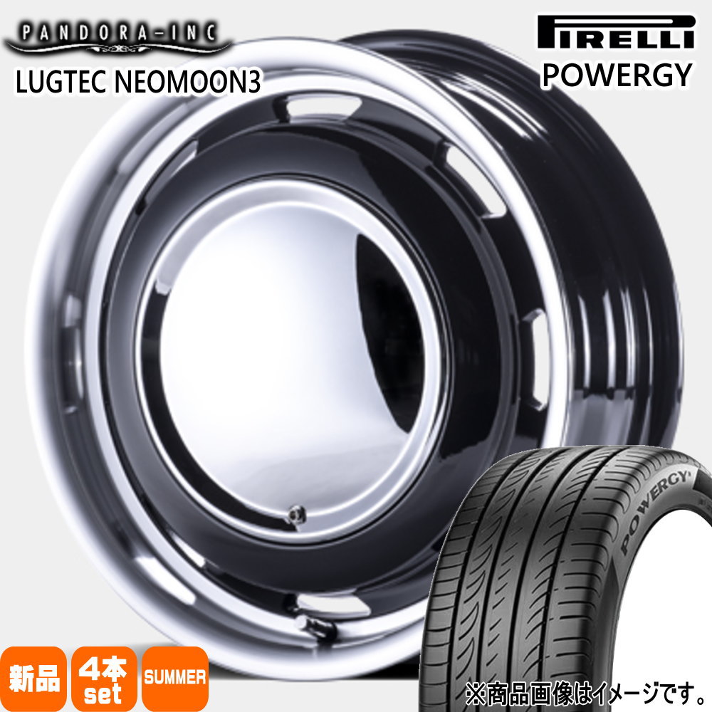 165/55R15 75V ピレリ POWERGY 夏用 サマータイヤ LUGTEC NEO MOON3 軽自動車 N BOX タント スペーシア デイズ