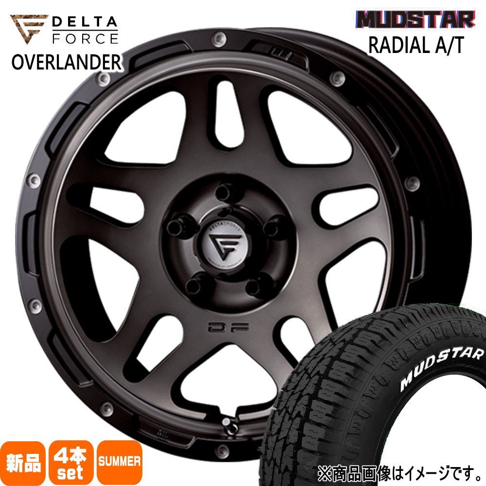 MUDSTAR - 法人送りとどける 215/65R16 109/107L LT マッドスター RADIAL AT 夏用 炎節タイア DF OVERLANDER エクストレイル T30 T31