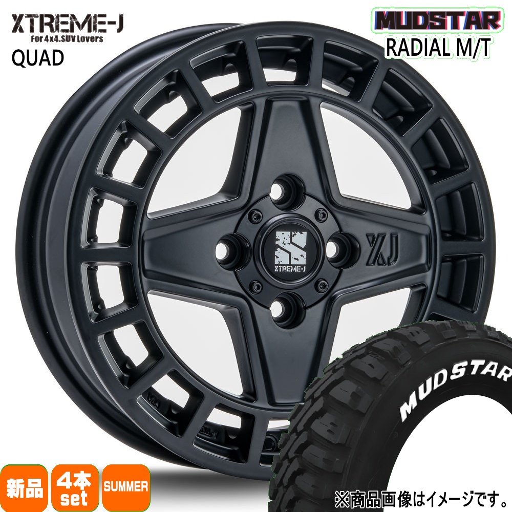 MUDSTAR 145/80R12 80/78N LT マッドスター RADIAL MT 夏用 サマー 
