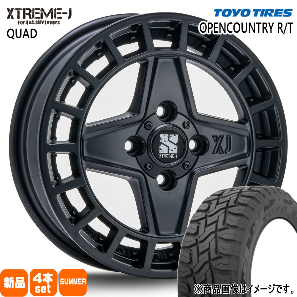 145/80R12 80/78N LT トーヨータイヤ OPENCOUNTRY R/T 夏用 サマータイヤ XTREME-J QUAD 軽トラ N VAN エブリィ ハイゼット アトレー