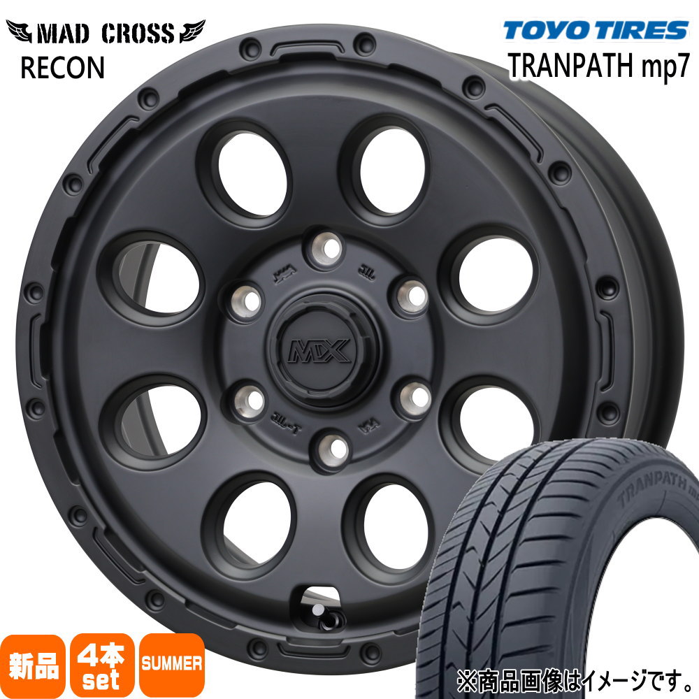 TOYO TIRES - 215/65R16  トーヨータイヤ TRANPATH mp7 夏用 朱夏タイア MAD CROSS RECON 200系 御機嫌はやりっ児 専用 タイヤ、ホイール-車、バイク、自転車