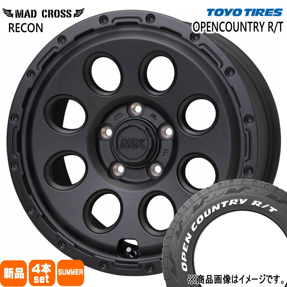 225/70R16 102/99Q LT トーヨータイヤ OPENCOUNTRY R/T 夏用 サマータイヤ MAD CROSS RECON マツダ CX-5