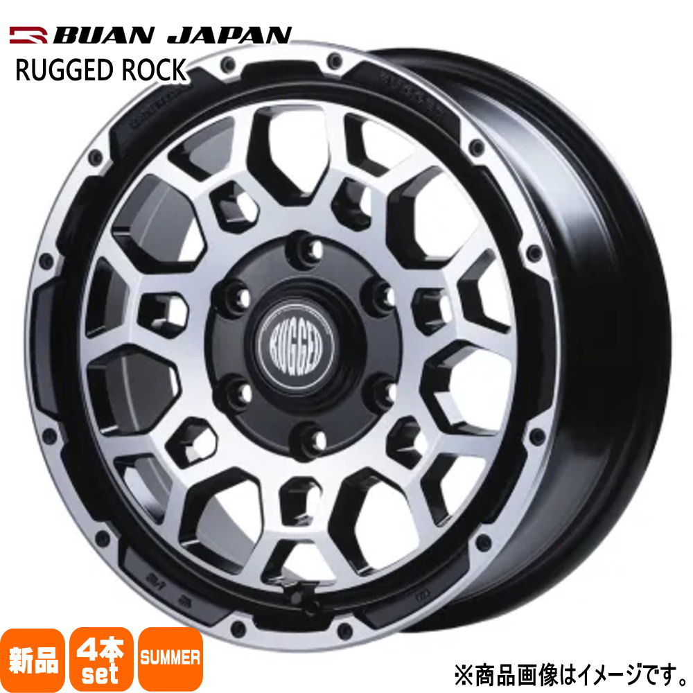 215/65R16  輸入タイヤ 輸入タイヤ 夏用 サマータイヤ RUGGED ROCK 200系 ハイエース 専用