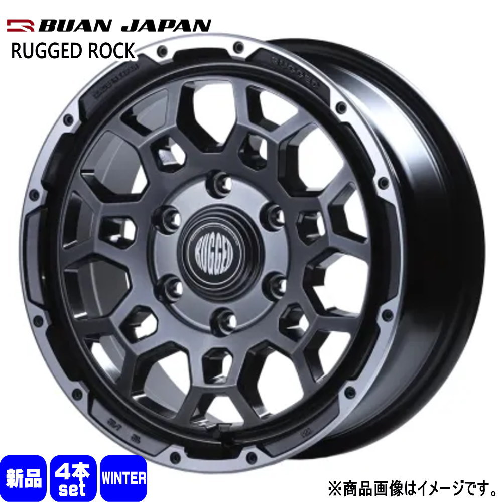 215/65R16  輸入タイヤ 輸入タイヤ 冬用 スタッドレスタイヤ RUGGED ROCK 200系 ハイエース 専用