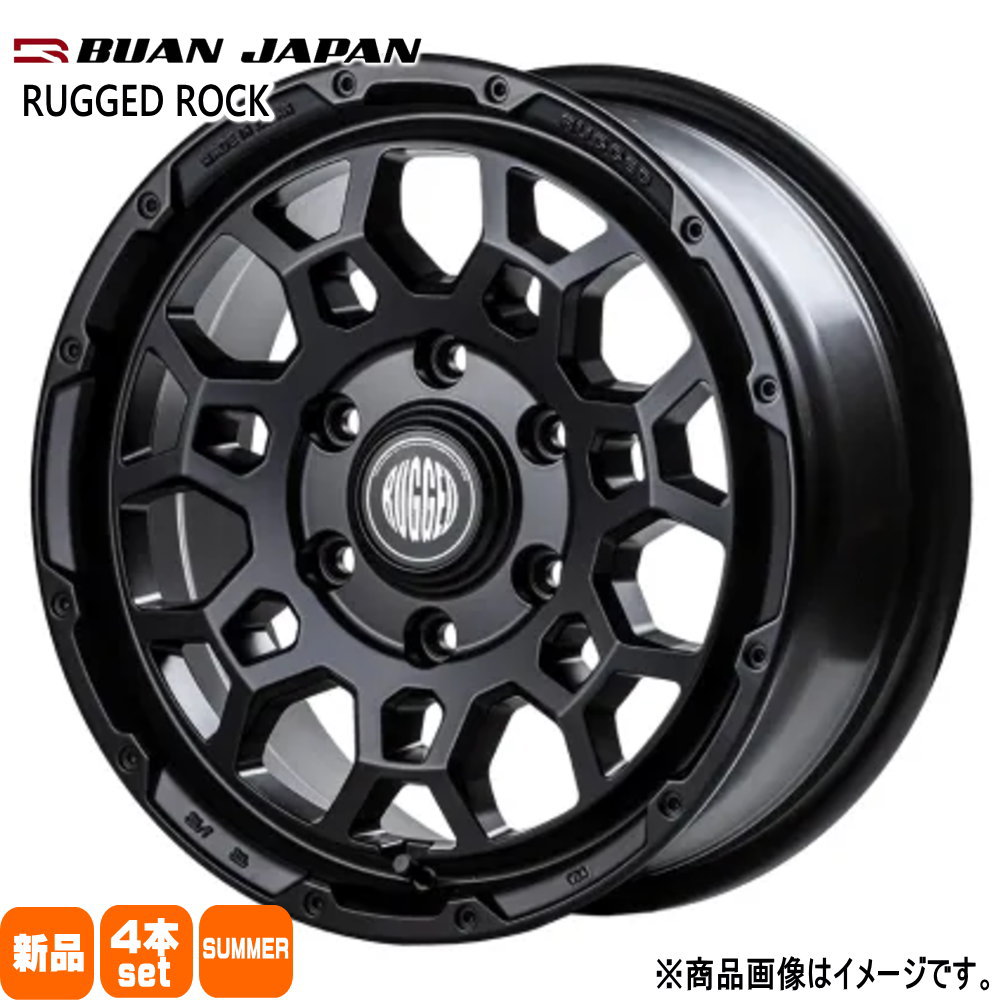 215/65R16  輸入タイヤ 輸入タイヤ 夏用 サマータイヤ RUGGED ROCK 200系 ハイエース 専用