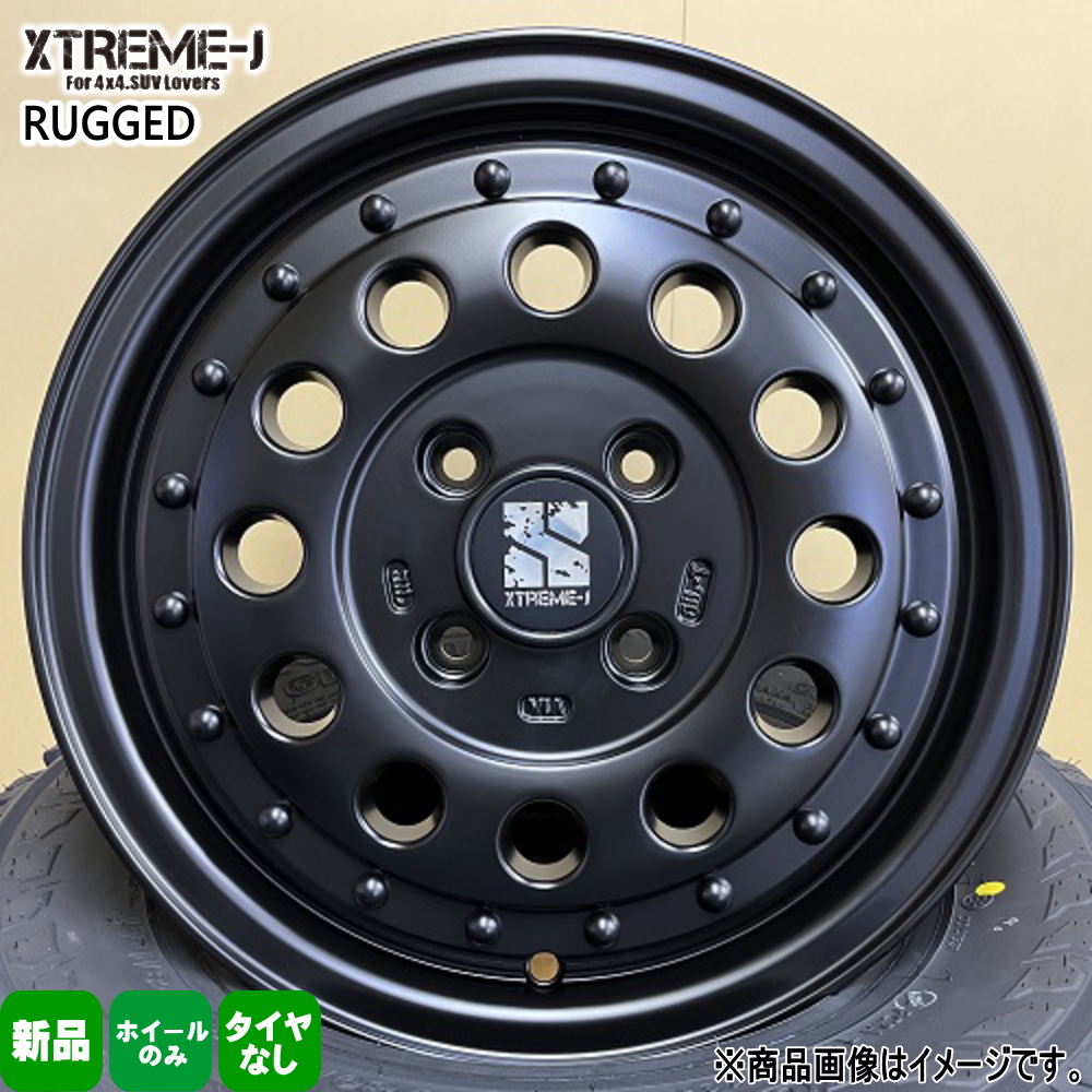 14×5.0J +45 4/100 MLJ XTREME-J RUGGED  新品 14インチ ホイールのみ 4本セット ウェイク スペーシア N BOX デリカミニ アトレー アゲトラ