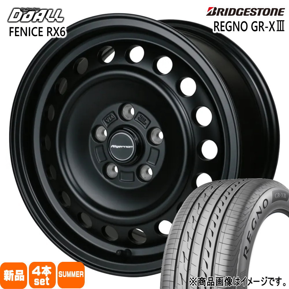 205/60R16 96V XL ブリヂストン REGNO GR-X3 夏用 サマータイヤ ALGERNON FENICE RX6 90系 ノア ヴォクシー/ジューク/フロンクス