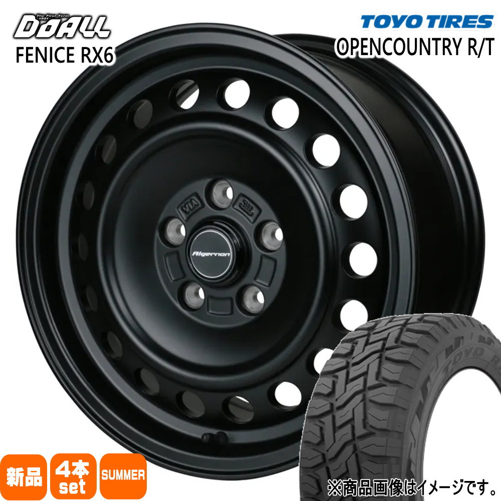 TOYO TIRES - 215/70R16 100Q トーヨータイヤ OPENCOUNTRY R/T 夏用 朱夏タイア ALGERNON FENICE RX6 T31エクストレイル アウトランダー デリカD5 タイヤ、ホイール-車、バイク、自転車