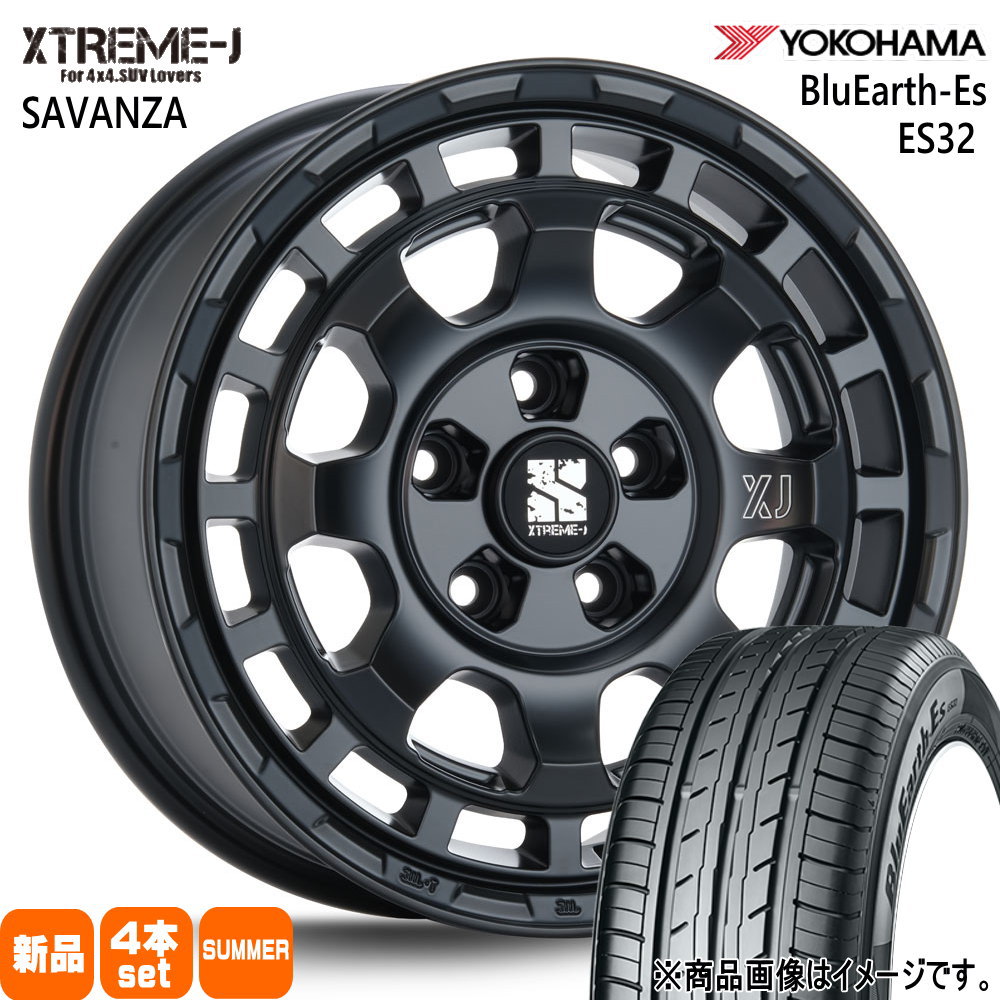 205/65R16 95H ヨコハマ BluEarth-Es ES32 夏用 サマータイヤ XTREME-J SAVANZA ヤリスクロス/RP6-8ステップワゴン