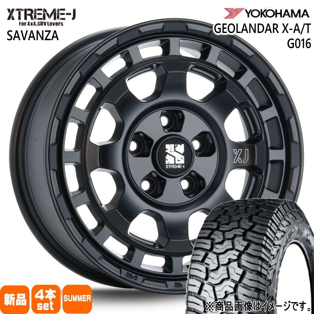 235/70R16 104/101Q LT ヨコハマ GEOLANDAR X-AT G016 夏用 サマータイヤ XTREME-J SAVANZA デリカD5 / RAV4 / T31エクストレイル