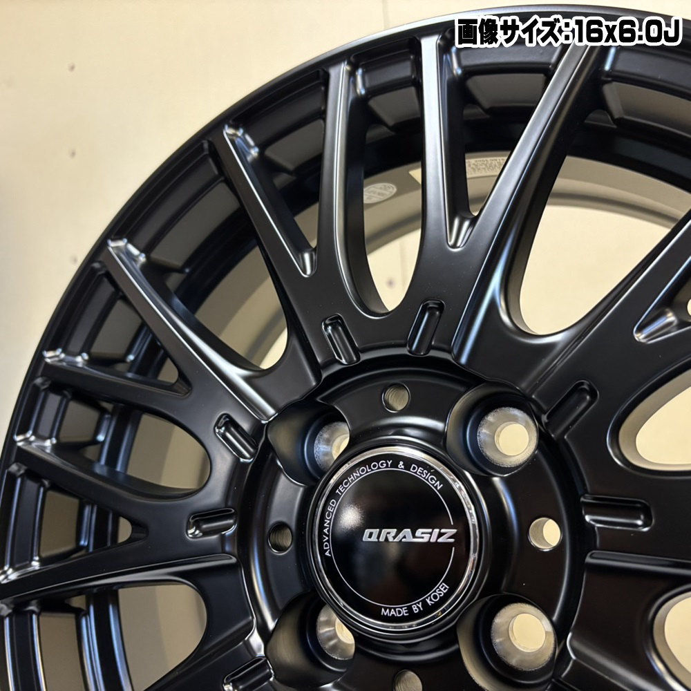 楽天市場】KOSEI QRASIZ クレイシズ SE48 ホイール 14インチ 14