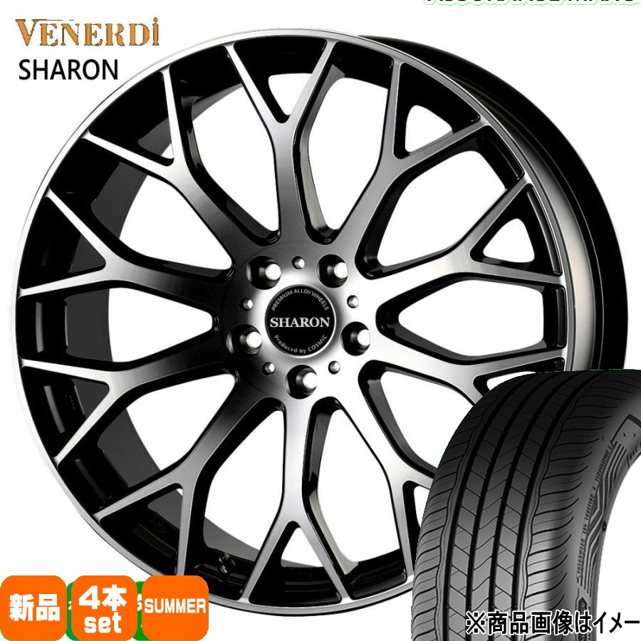 225/45R18 95W XL グッドイヤー ASSURANCE MAXGUARD 夏用 サマータイヤ VENERDI SHARON カムリ クラウン ティアナ J32