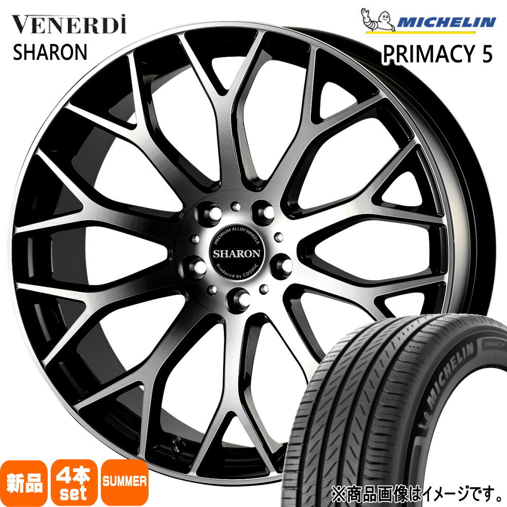 235/50R18 97W ミシュラン RIMACY 5 夏用 サマータイヤ VENERDI SHARON ヴェルファイア 20系 30系