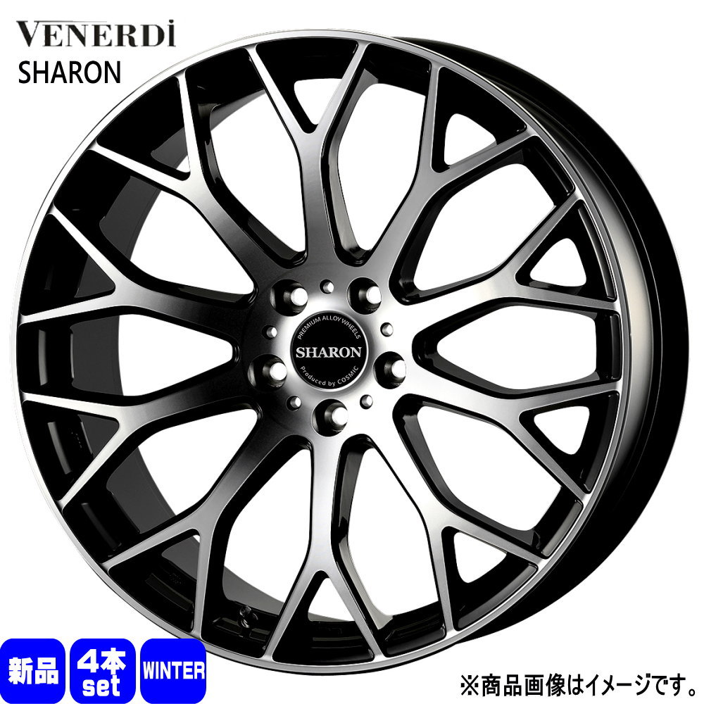 法人送りとどける 225/45R18  インポートタイア 冬用 スタッドレスタイヤ VENERDI SHARON カムリ ジャケット冠 ティアナ J32