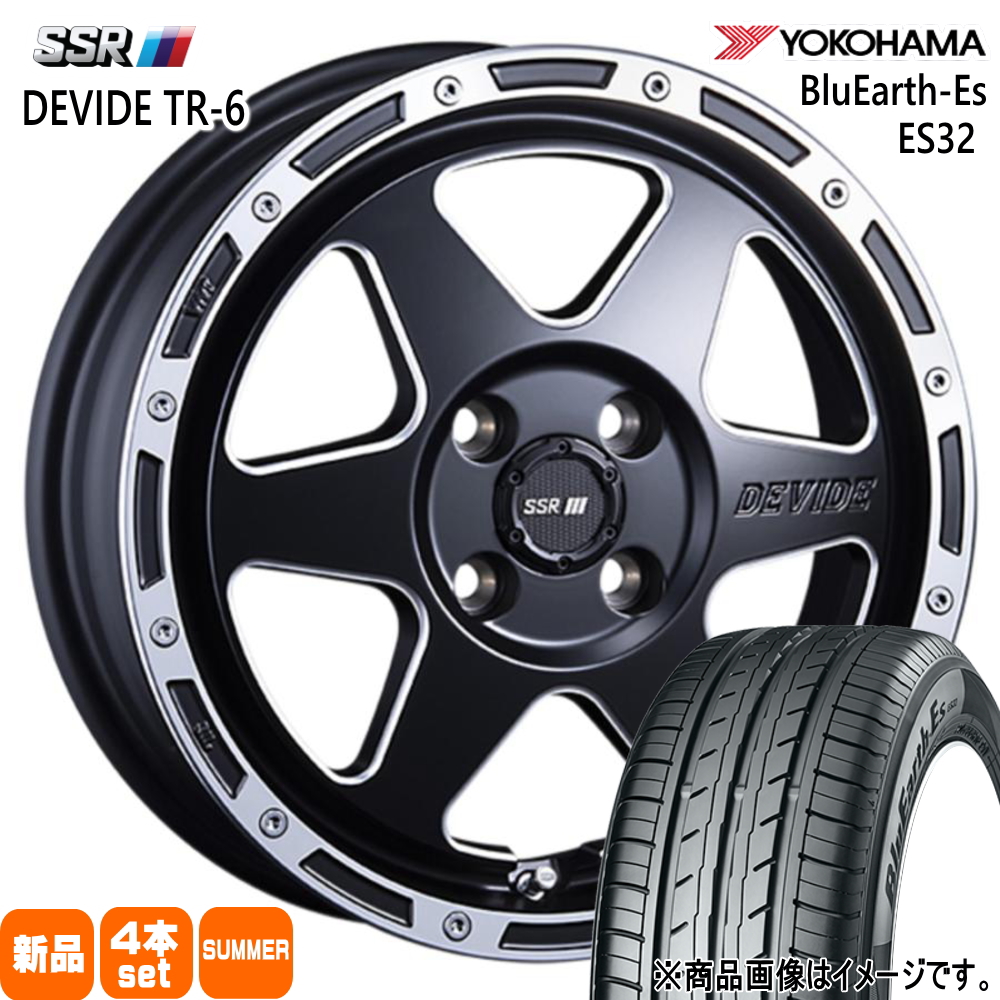 215/65R16 98H  ヨコハマ BluEarth-Es ES32 夏用 サマータイヤ DEVIDE TR-6 ライズ ロッキー etc 16インチ