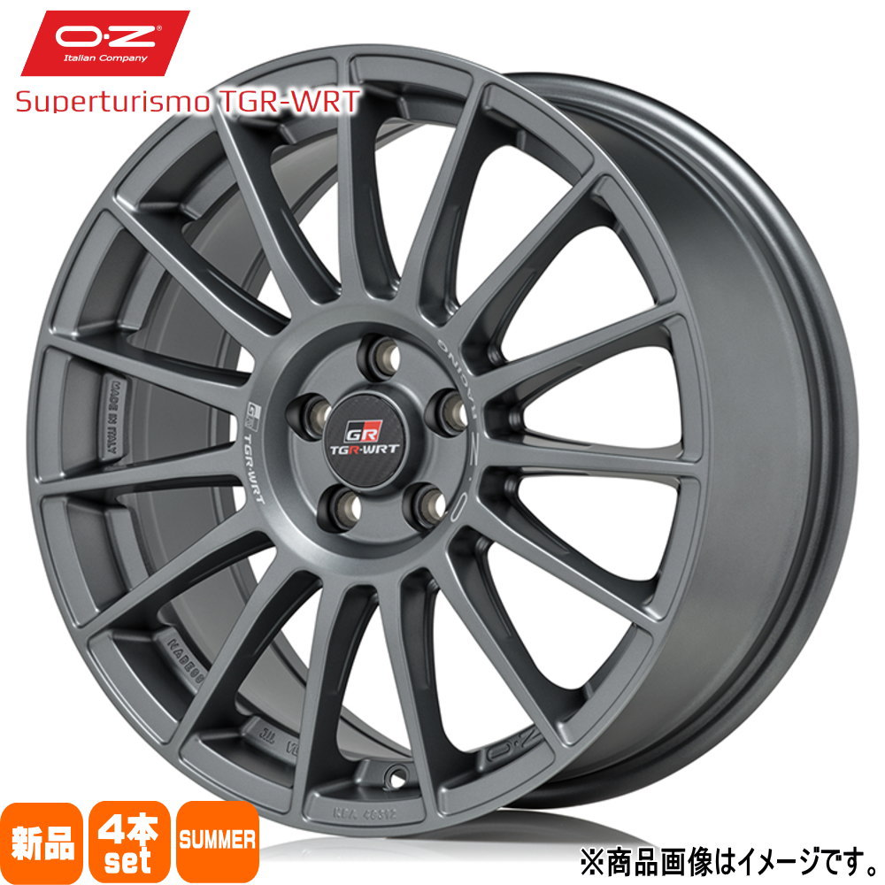 輸入タイヤ 245/30R21 夏タイヤ OZ RACING TGR-WRT 9.0J 5穴 5/114.3 21インチ 20系 アルファード ヴェルファイア