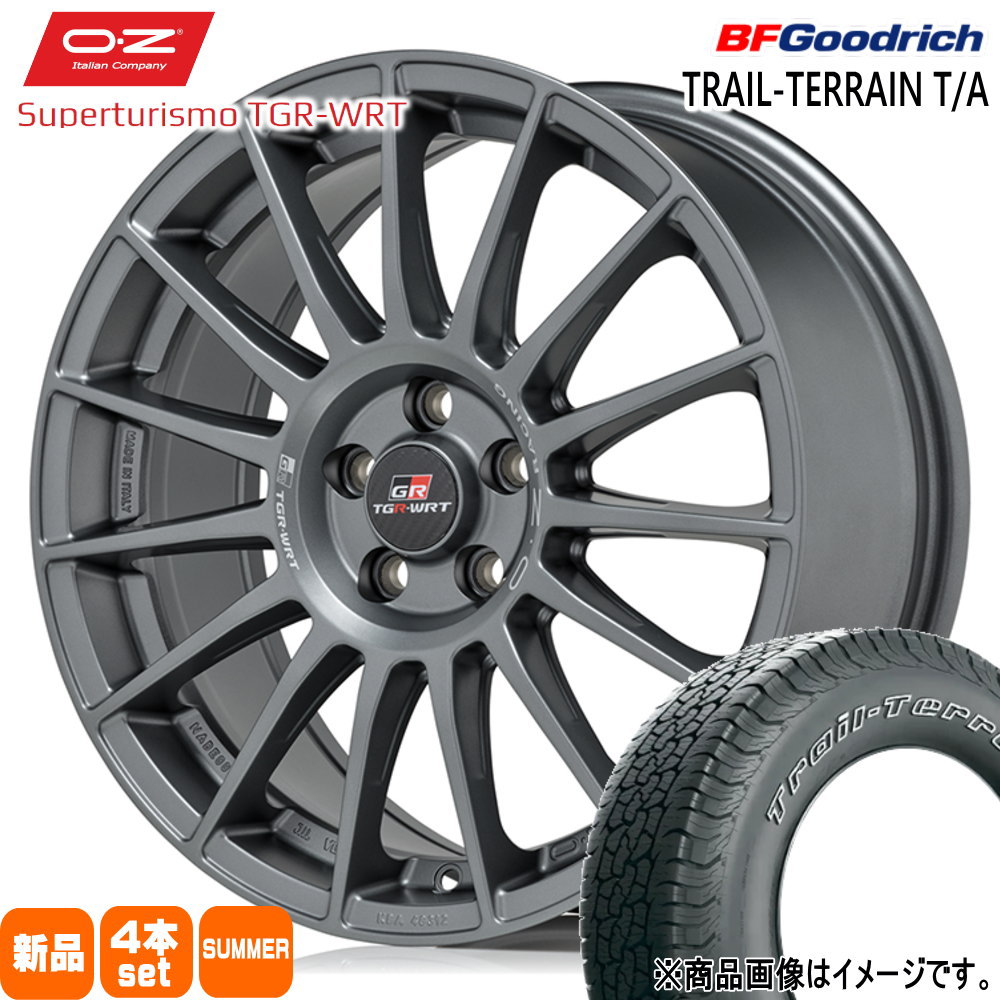 245/65R17 111T XL BFグッドリッチ TRAIL-TERRAIN T/A 夏用 サマータイヤ Superturismo TGR-WRT トヨタ RAV4  17インチ