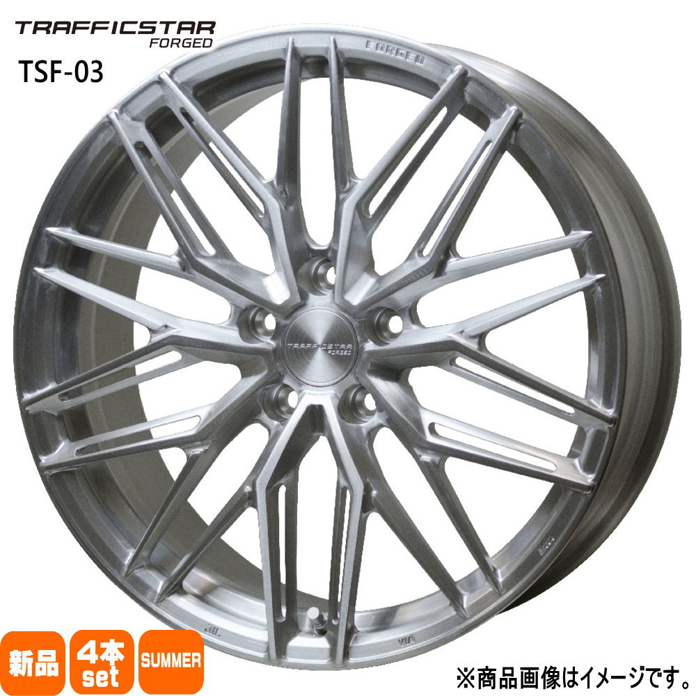245/45R19  輸入タイヤ 輸入タイヤ 夏用 サマータイヤ TRAFFICSTAR FORGED TSF-03 RAV4 ハリアー