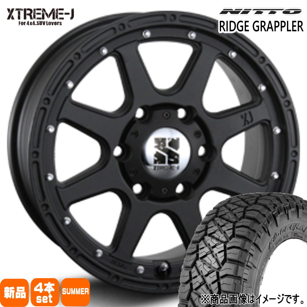 265/70R17  ニットー RIDGE GRAPPLER 夏用 サマータイヤ XTREME-J FJクルーザー  17インチ