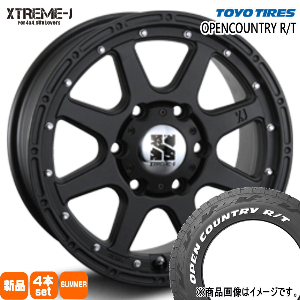 285/60R18 116Q トーヨータイヤ OPENCOUNTRY R/T 夏用 サマータイヤ XTREME-J ランドクルーザープラド FJクルーザー  18インチ