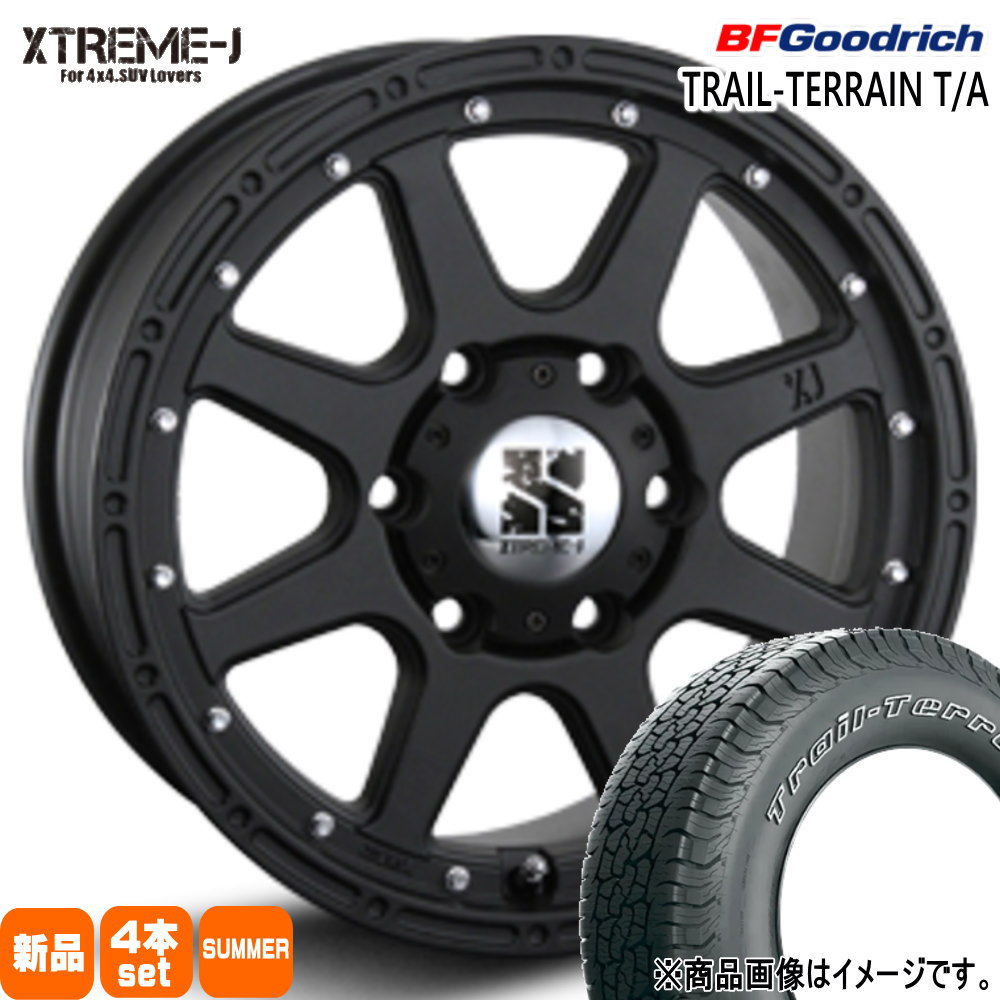 265/65R18 114T BFグッドリッチ TRAIL-TERRAIN T/A 夏用 サマータイヤ XTREME-J FJクルーザー ハイラックス GSRトライトン 18インチ