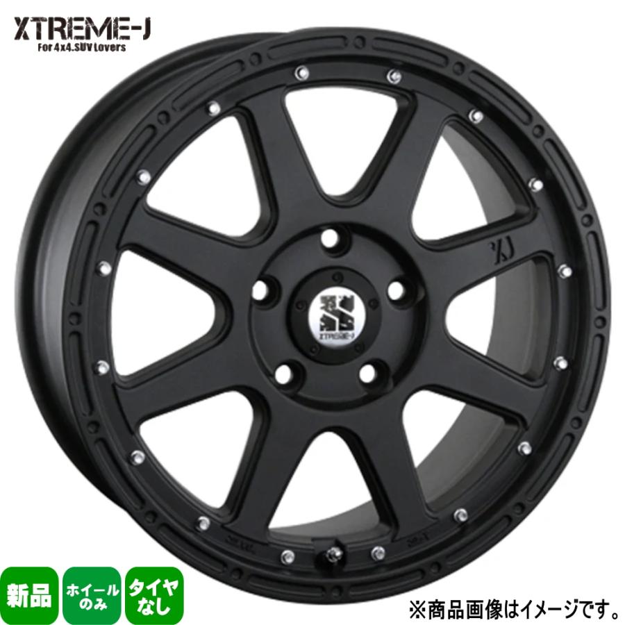 MLJ - 法人送りとどける 17 × 7.5 +38 5/114.3 4本仕かける デリカD5 T30/T31エクストレイル アウトランダー XTREME-J 新品 17in