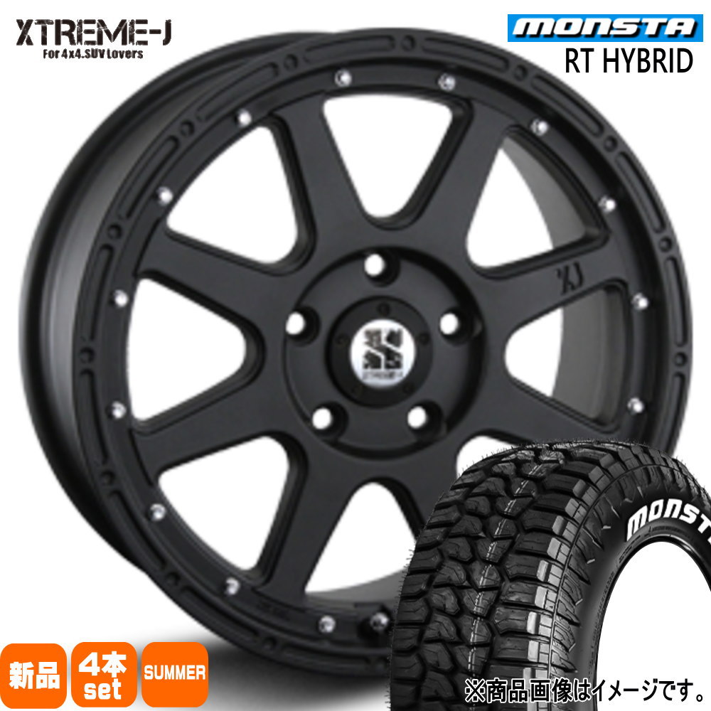 215/65R16 109/107Q LT モンスタ RT HYBRID 夏用 サマータイヤ XTREME-J T30 T31エクストレイル/20系アルファード 16インチ