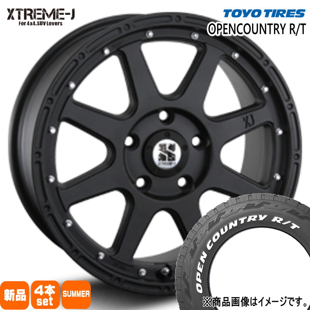 215/65R16 109/107Q LT トーヨータイヤ OPENCOUNTRY R/T 夏用 サマータイヤ XTREME-J T30 T31エクストレイル/20系アルファード 16インチ